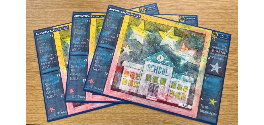 Bild der "Lions Club Lingener Land" Adventskalender 2025