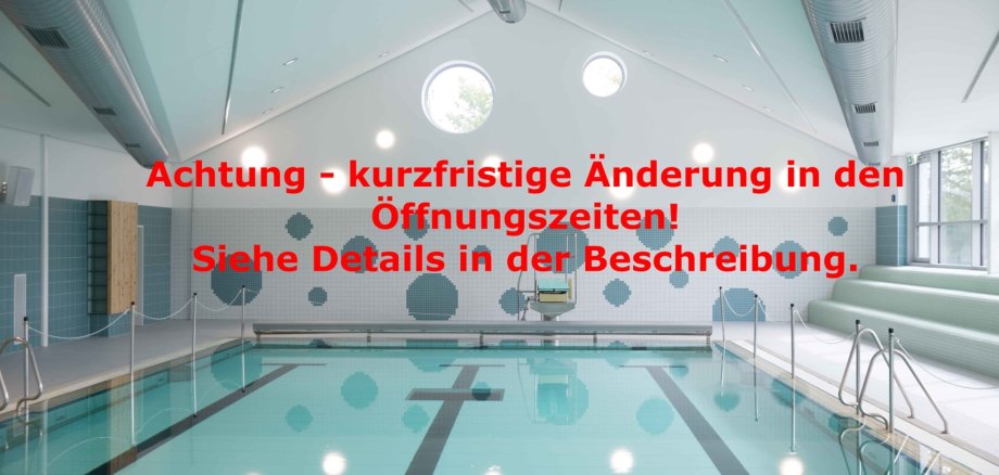 Änderung der Öffnungszeiten im Oktober