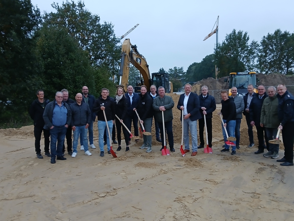 Neubau des Feuerwehrgerätehaus in Lengerich 