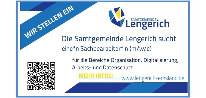 Stellenausschreibung Interner Service