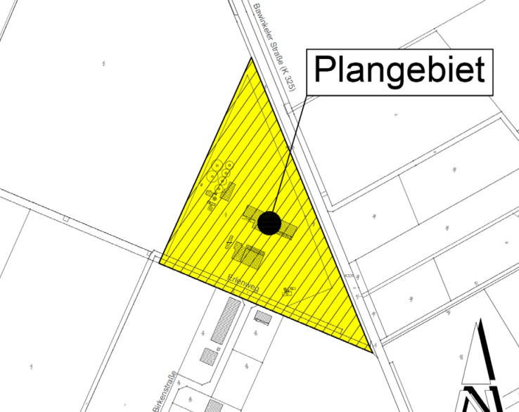 Plangebiet B-Plan Nr. 14 Klein Tirol II 2. Änderung