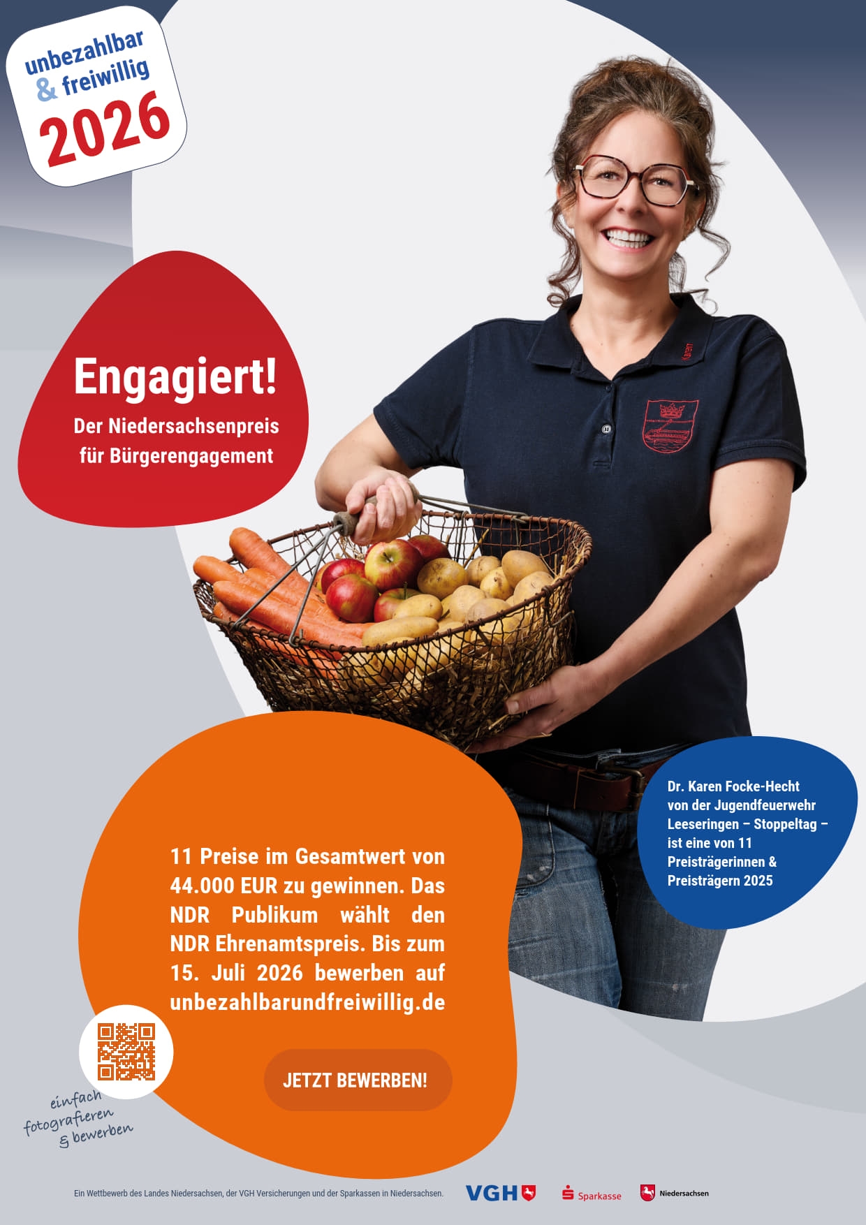 Plakat von unbezahlbar & freiwillig 2026