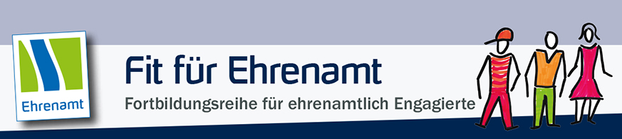 unteres Ende vom Plakat "Fit für Ehrenamt"