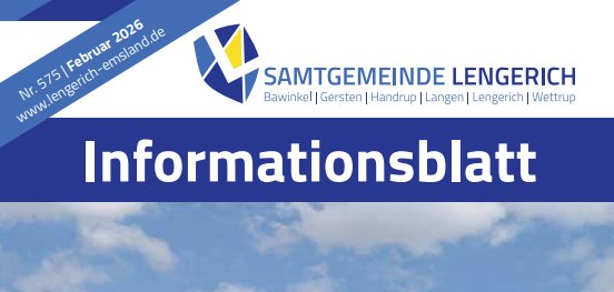 Titelseite des Infoheftes Februar 2026