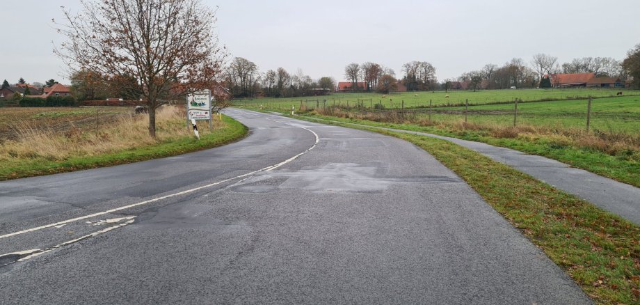 Teilsperrung der Lingener Straße auf Höhe des Neubaugebietes