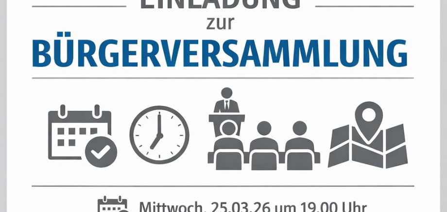 KI-generiertes Bild mit den Daten der Bürgerversammlung