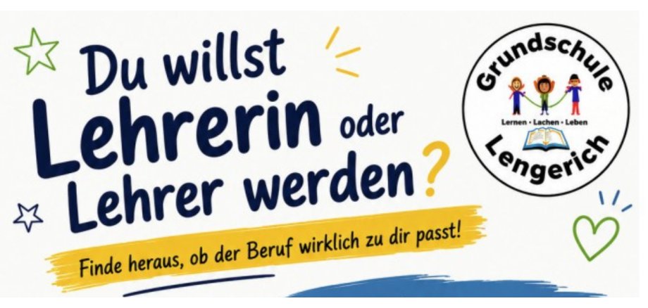 Grundschule Lengerich bietet eine Stelle zum Bundesfreiwilligendienst.