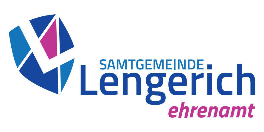 Logo der Samtgemeinde Lengerich mit dem Zusatz "Ehrenamt"