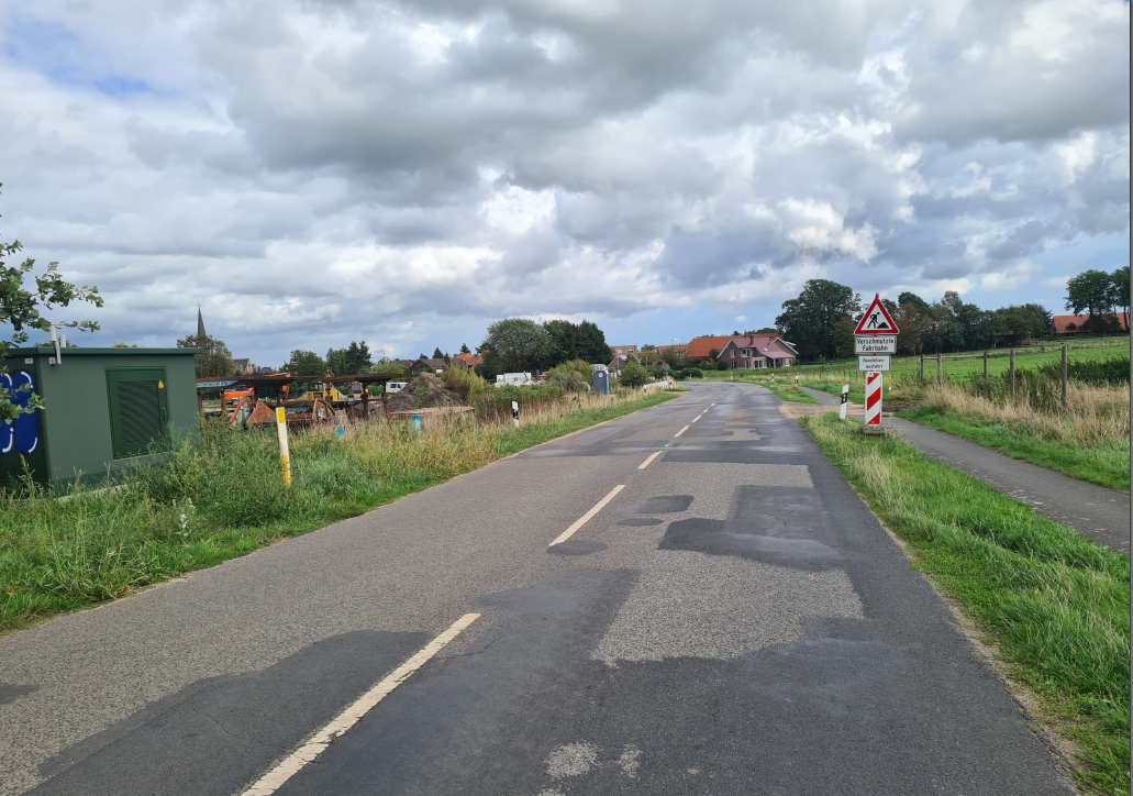 Vollsperrung der Lingener Straße Längere Vollsperrung der Lingener Straße vom 14.09.2026 bis voraussichtlich Anfang Dezember.