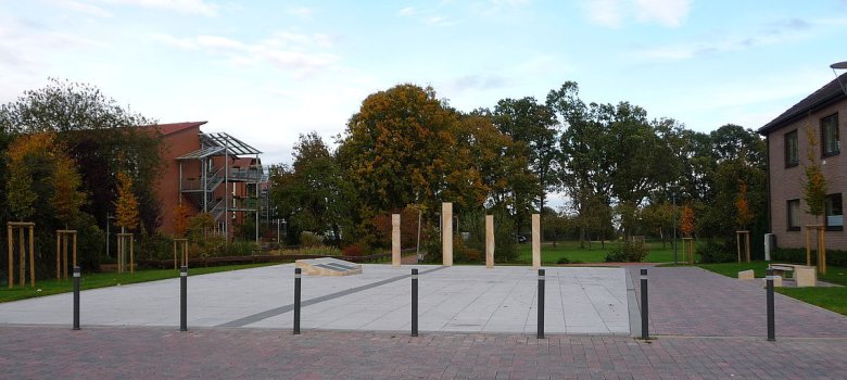 Neugestaltung des Kriegerdenkmals im Zusammenhang mit dem Ausbau der Kirchstraße