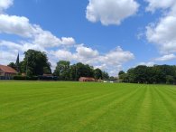 Sportplatz Eichenalle Lengerich Blick auf den Sportplatz Eichenalle in Lengerich