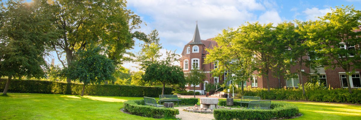Blick auf das Rathaus der Samtgemeinde Lengerich