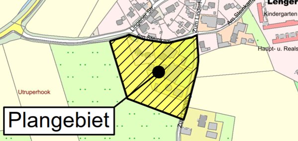 Bekanntmachung/Veröffentlichung der 57. Änderung des Flächennutzungsplanes der Samtgemeinde Lengerich und des Bebauungsplan Nr. 33 „Hofstelle Albers“, Gemeinde Lengerich