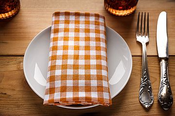 Gedeckter Tisch