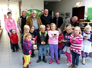 Die Kinder und das Kita Team bedanken sich herzlich.