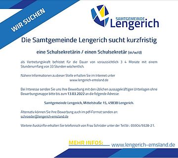 Infobild zur ausgeschriebenen Stelle