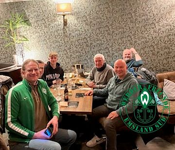 Zu Gast beim Fanclub "Werder Freunde Emsland Süd"