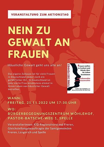 Flyer zur Veranstaltung