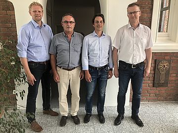Gruppenfoto Vorstellung Tobias Thöne