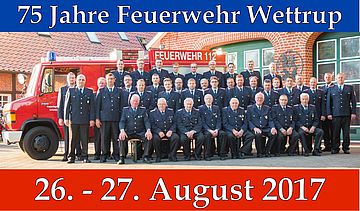 Jubiläum Feuerwehr Wettrup