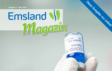 Die Titelseite des Emsland-Magazins 01/2021