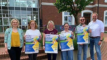 "Kleines Fest im großen Park" Orgateam