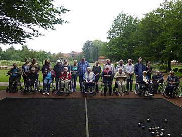 Senioren am Bouleplatz