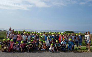 Bild der Gruppe vom Besuch der Seehundstation Norddeich 2016